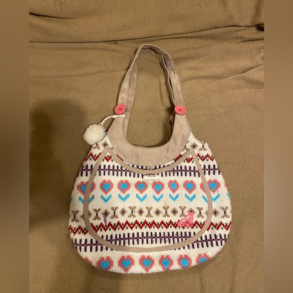 ROXY Multicolor Patterned Women's Bag